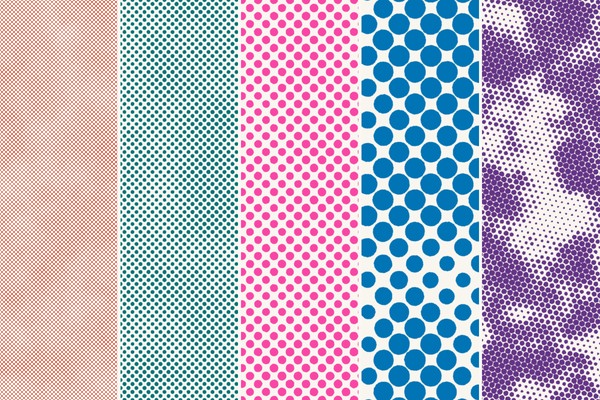 Halftone-Texturen: Punktraster