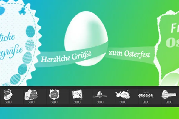 Das große Pinsel-Paket – Ostern 4: Ostergrüße