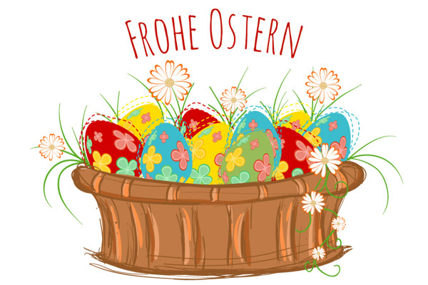 Ilustraciones vectoriales de Pascua, frescas y primaverales - 4