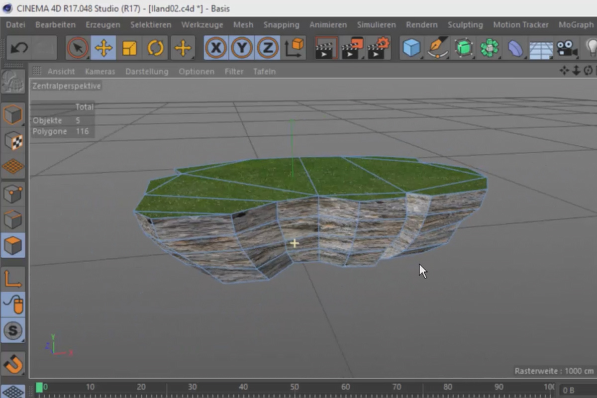 Vistas arquitectónicas de 360° con Unity y Cinema 4D - 04 Texturizado en Cinema 4D