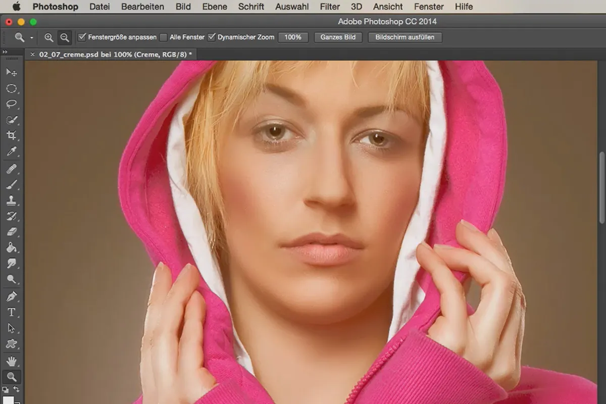Stilių ir išvaizdą su "Photoshop" - kremo efektas.