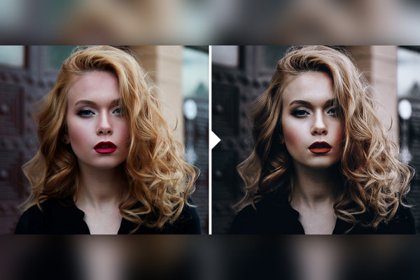 Mørk Fantasy-preset for Lightroom og Camera Raw: 03 | Mørk Kontrast