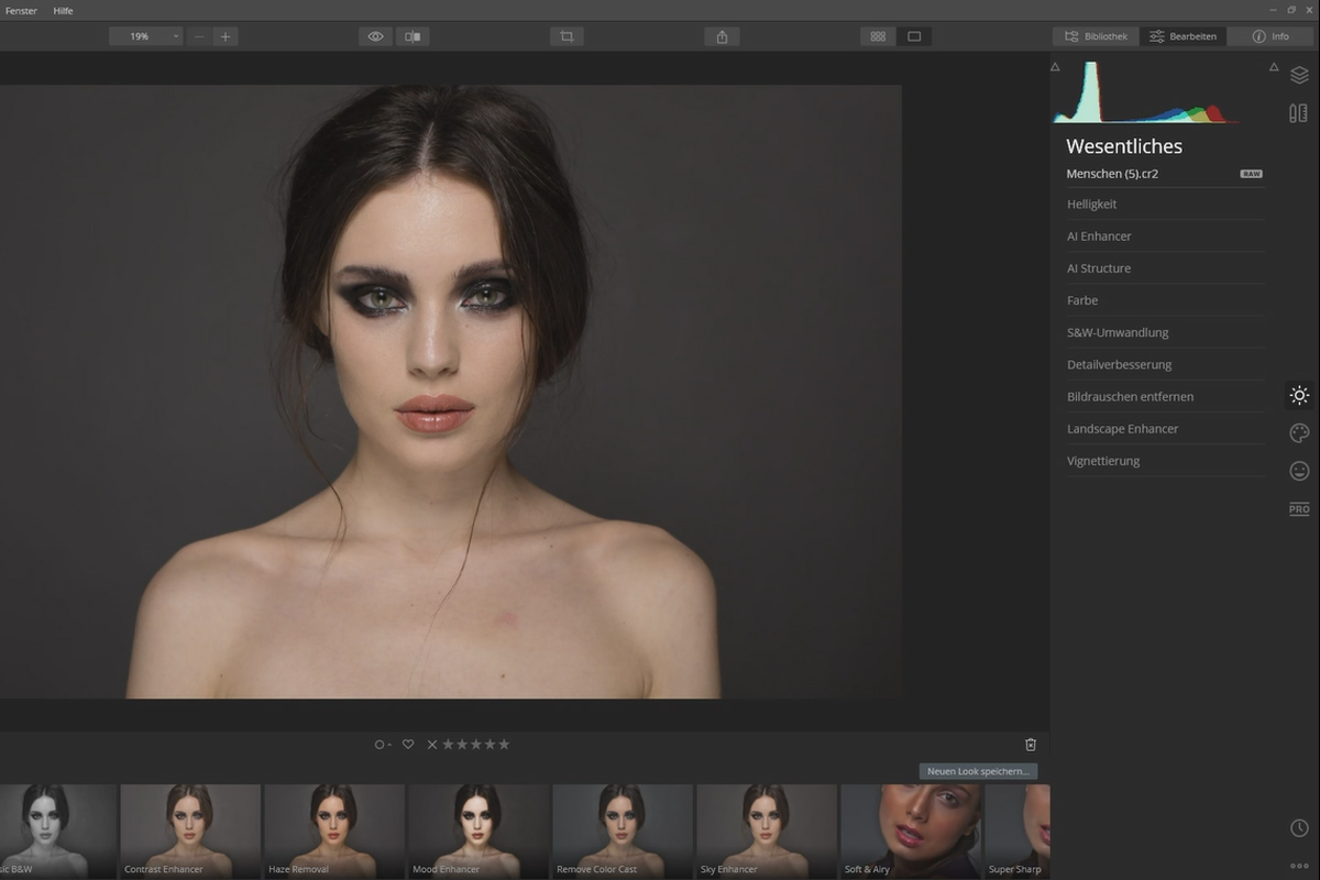 Skylum Luminar 4-Tutoriel : 1.4 | L'interface utilisateur
