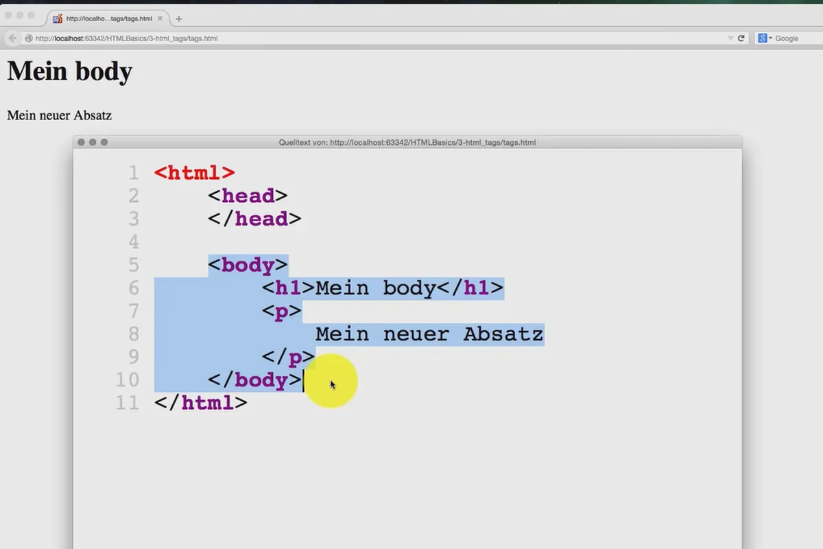 HTML, CSS ve JavaScript'in temelleri - 04 HTML'nin DNS'si: etiketler