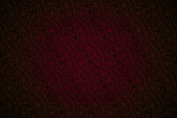 10 czerwonych tła z ornamentami - Wersja 4