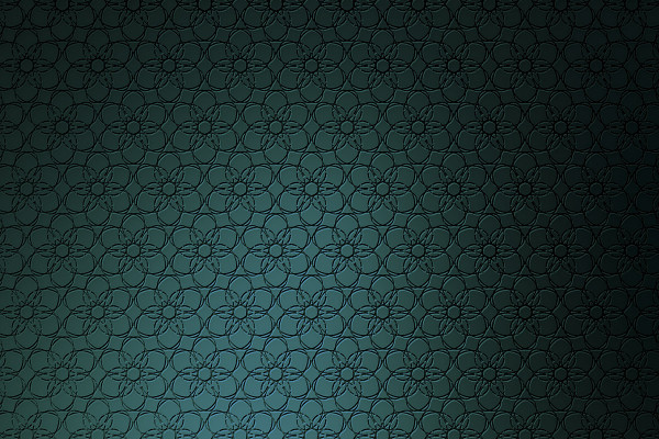 Fonds d'écran turquoise avec une ornementation de la plus haute qualité - Version 4