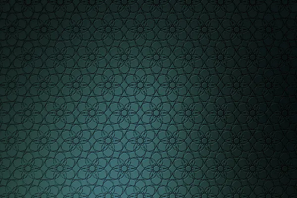 Turquoise wallpapers with the finest ornamentation - Version 4