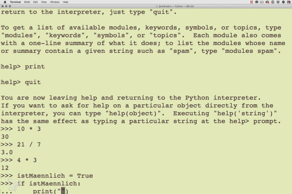 Programación con Python - 1.4 Python en la línea de comandos