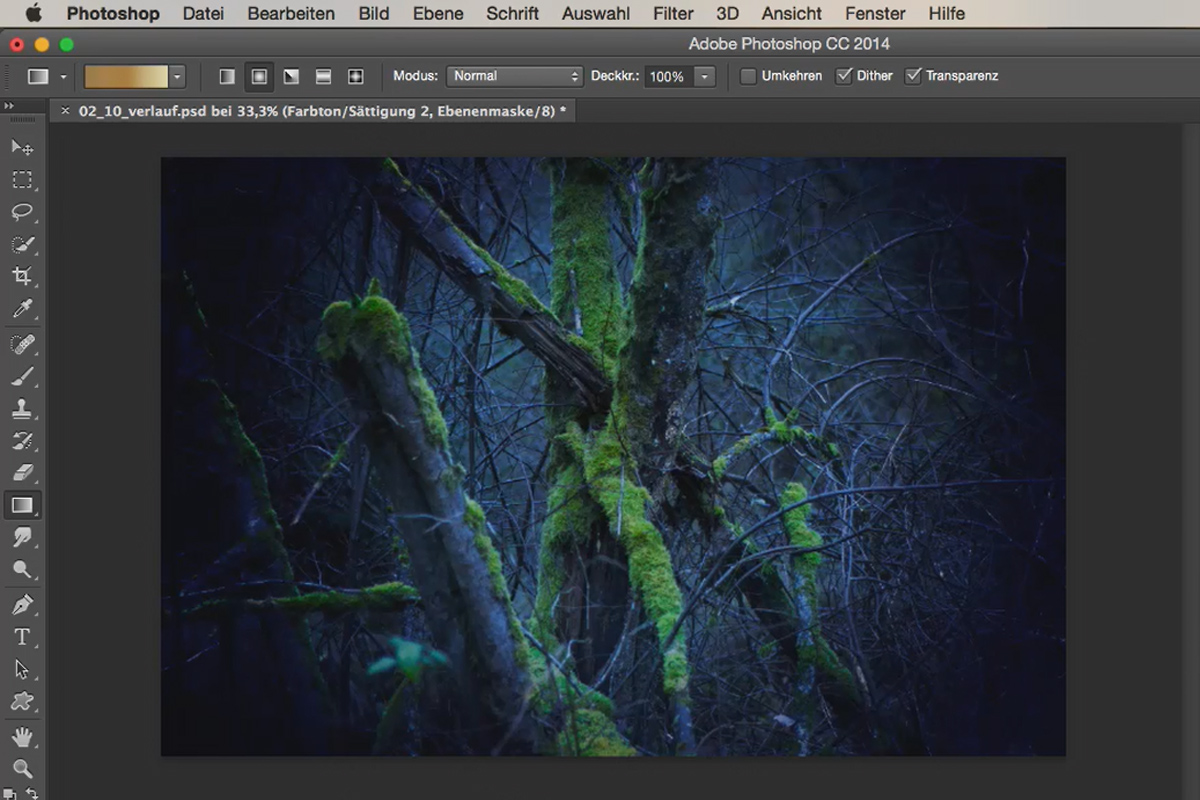 Utseende og stiler med Photoshop - Gradientlooks