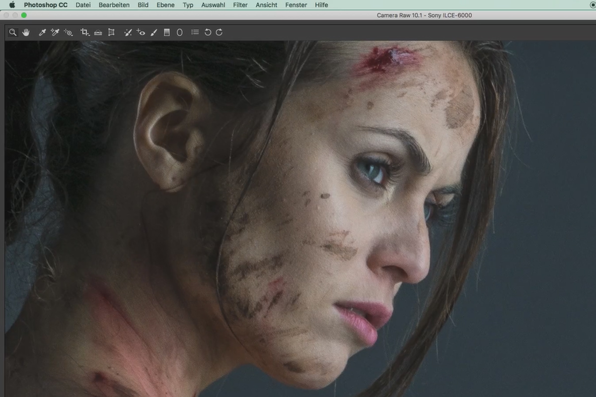 Crear carteles al estilo de Tomb Raider - Tutorial de fotografía y Photoshop: 4 Revelado en bruto
