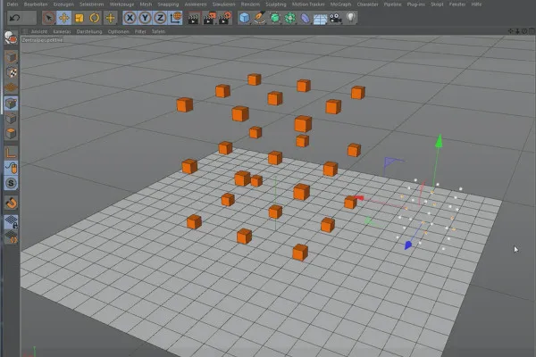 Cinema 4D MoGraph 입문자를 위한 - 1.3 매트릭스