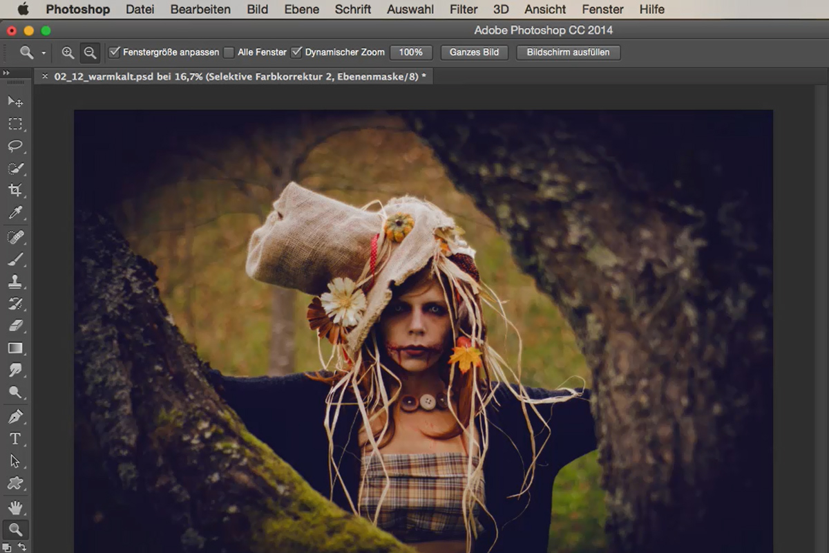 Utseende og stiler med Photoshop - Varme og kalde stemningsendringer