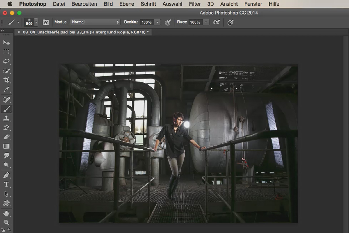 Utseende og stiler med Photoshop - Uklarhet som stil