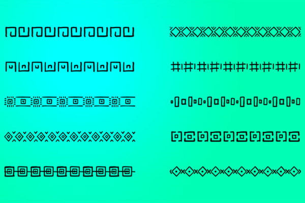 Pinceles para Affinity Designer: 03 | Formas de diamante