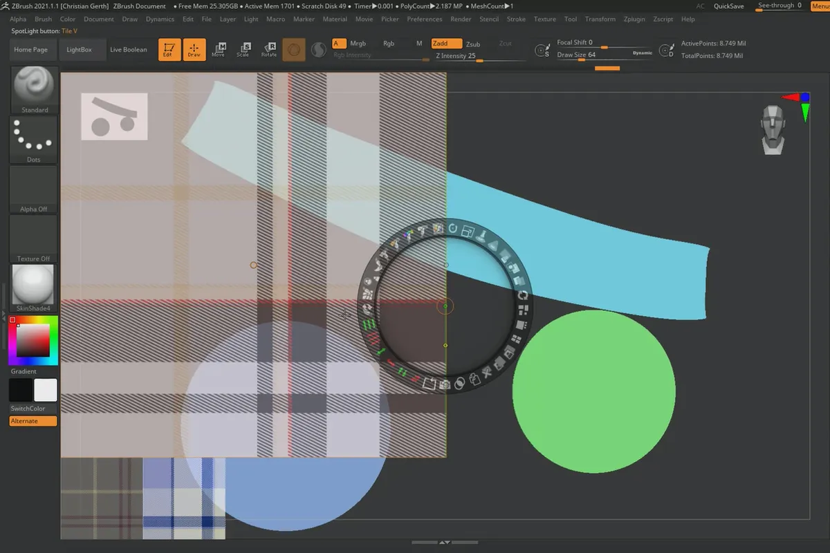 ZBrush 2020 – 업데이트에 대한 비디오 트레이닝: 4 | Morph UV에서 조각 및 그림 그리기