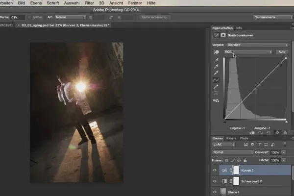 Atrodo ir stiliai su „Photoshop“ - senėjimas: nuotrauka sensta