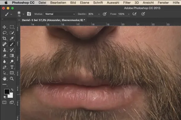 Fúze - Pracovní postup morphingu v aplikaci Photoshop - Sloučení 04 portrétů.