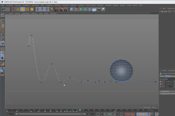 Create 3D animation in Cinema 4D: 2.3 Squash & Stretch