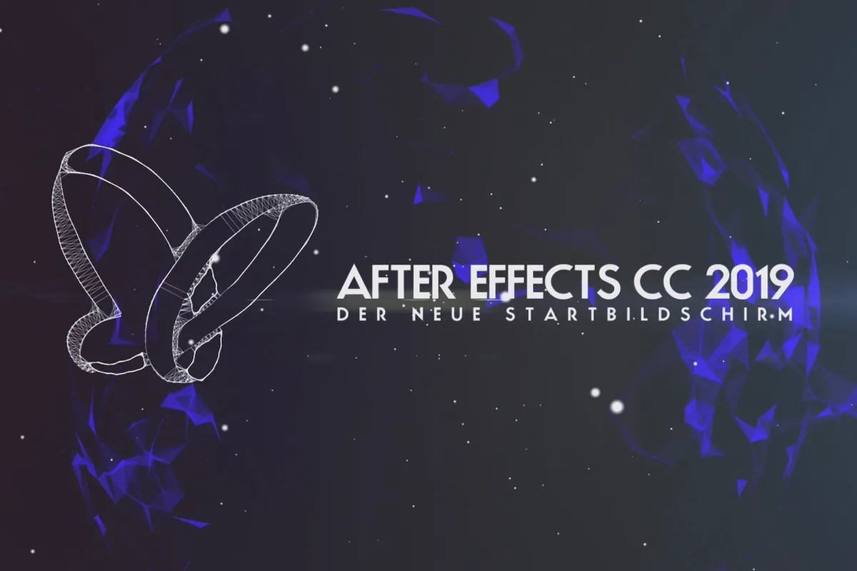 크리에이티브 클라우드의 새로운 기능: After Effects CC 2019 (2019년 4월) - 새로운 시작 화면