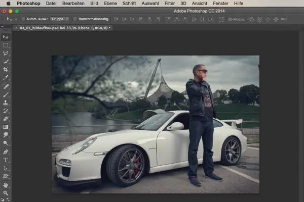 Išvaizda ir stiliai su „Photoshop“ - nuotraukų kompozicija.