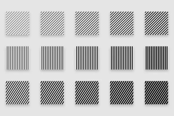 Halftone Patterns – Photoshop-Muster für Halbtonraster: Linien 2