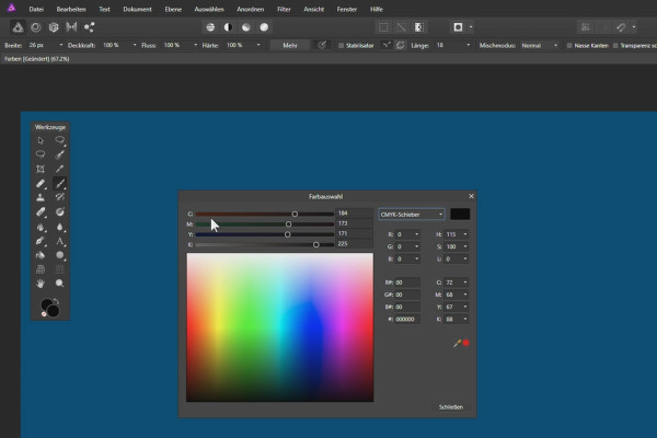 Affinity Photo-opplæring - Grunnleggende: 1.4 | Farger i Affinity Photo