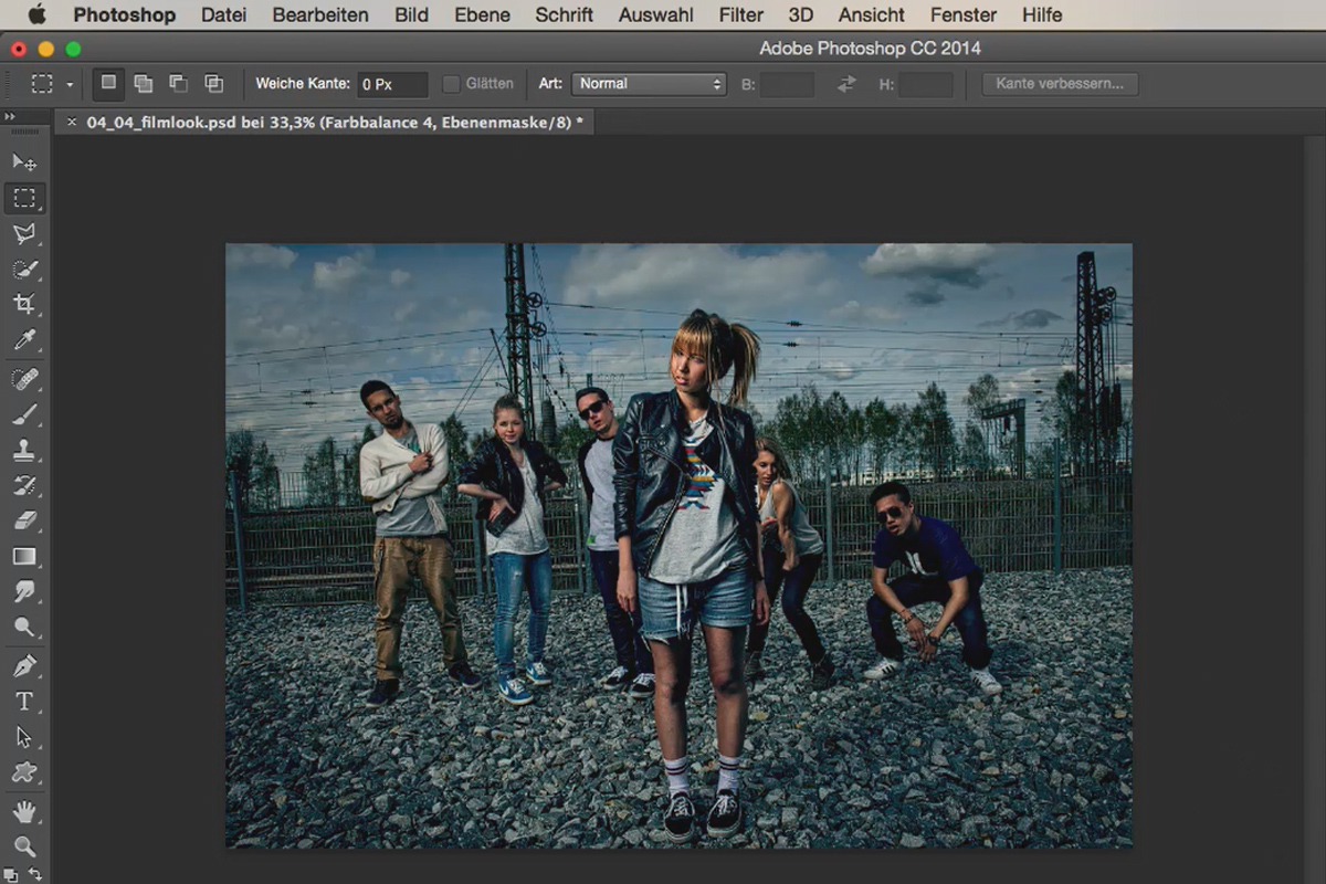Utseender og stiler med Photoshop - Filmutseende
