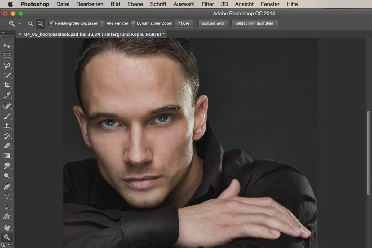 Utseende og stiler med Photoshop - Høypass-utseende