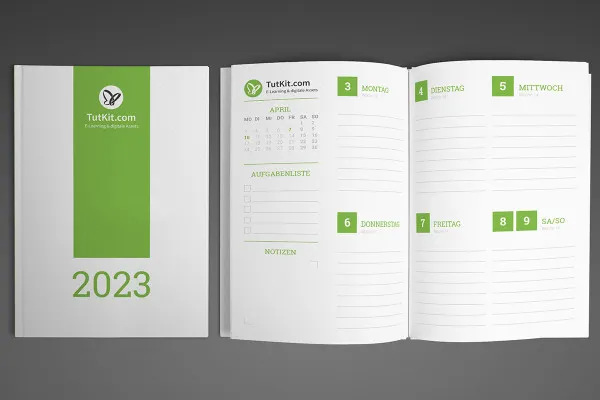 Personalisierte Business-Kalender für 2023: Buchkalender