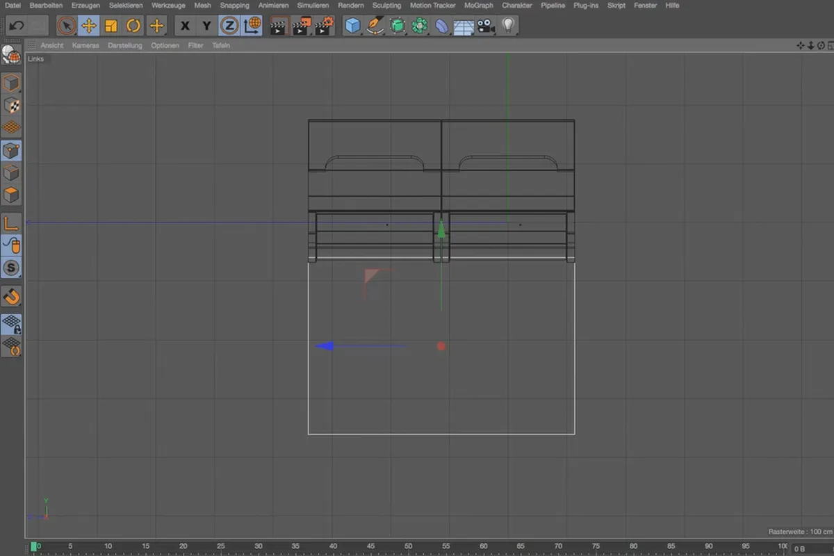 Praxis in Cinema 4D – Modellieren und Beleuchten einer Raumstation: 04 Fenster