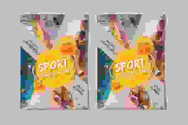 Plantillas de folletos para eventos deportivos - Versión 4