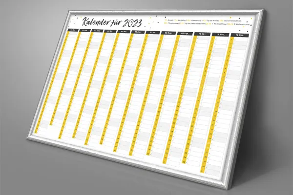 Kalendermal 2023: Årsplanlegger