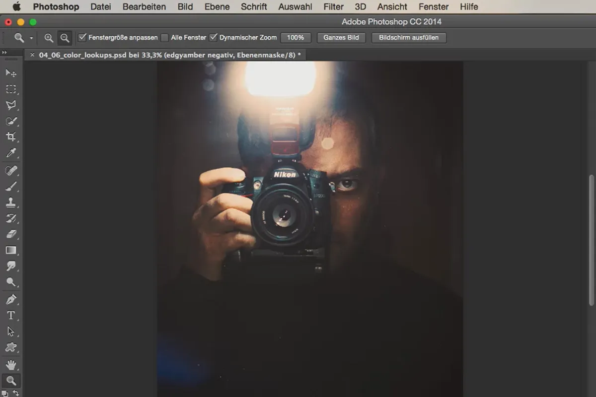 Stilių ir išvaizdą su „Photoshop“ - Spalvų paieška