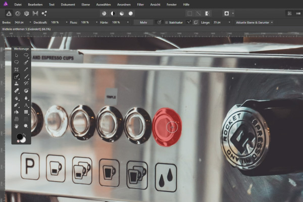 Mejorar fotos en Affinity Photo: 04 | Eliminar partes de la imagen