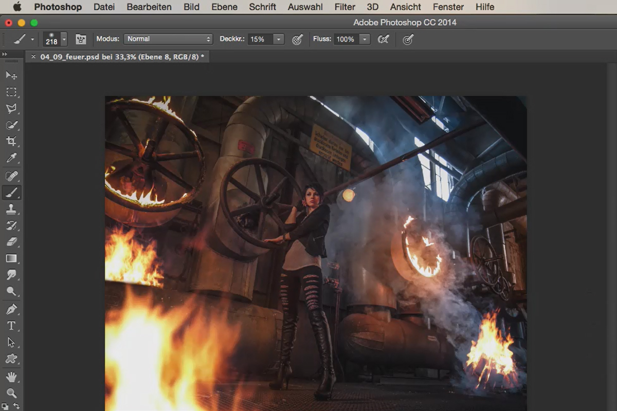 Looks & stiler med Photoshop - Ild