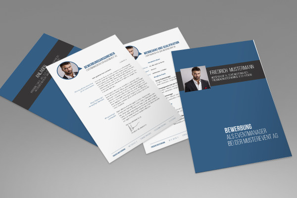 Creative application template for an application as an event manager