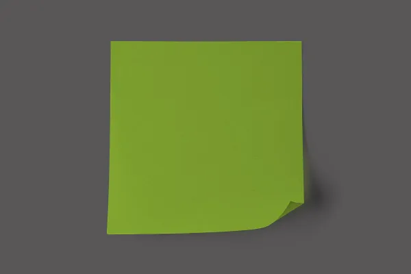 Post-its and sticky notes: photorealistic templates - Version 03