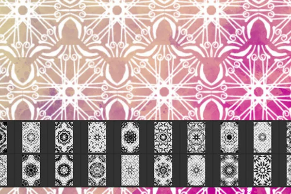 Motifs Photoshop : Ornements vintage 3