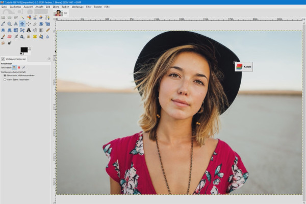 Image editing with GIMP: the tutorial for beginners - 4 user interface I