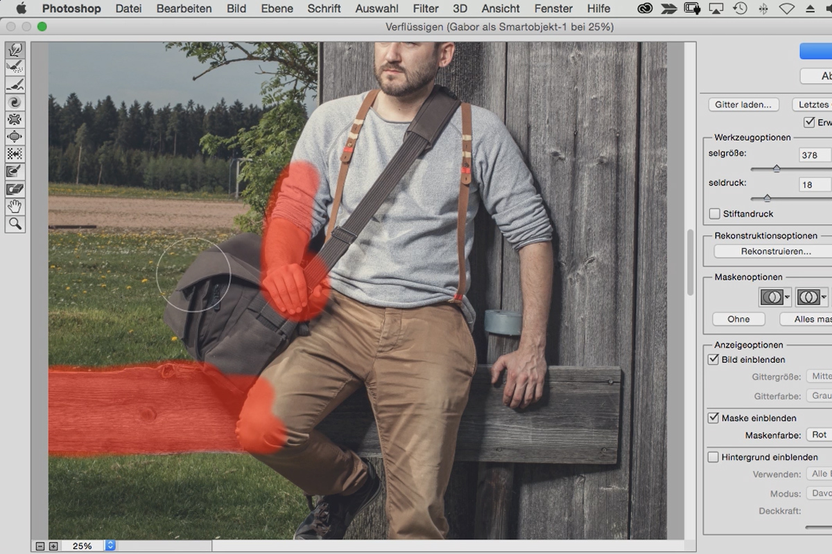 Svarta skogen: Arbetsflödet i Photoshop - 04 Förvrängningar