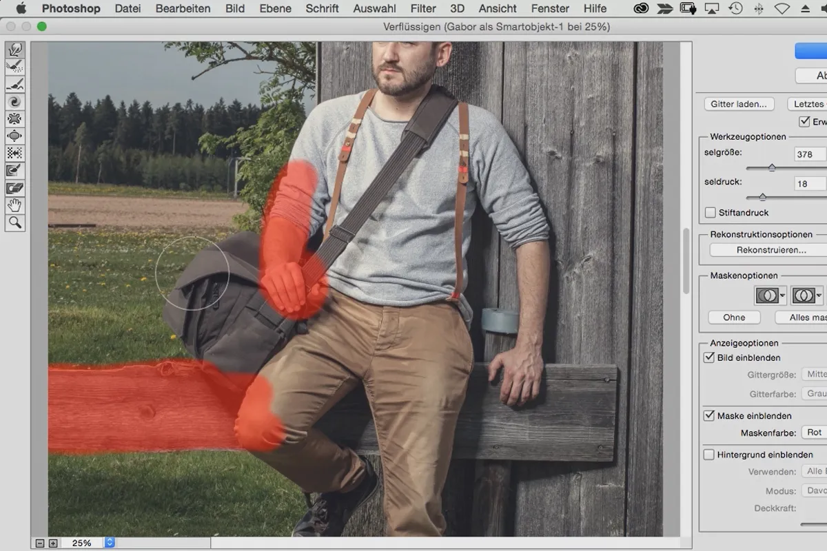Foresta Nera: Il workflow in Photoshop - 04 Liquify