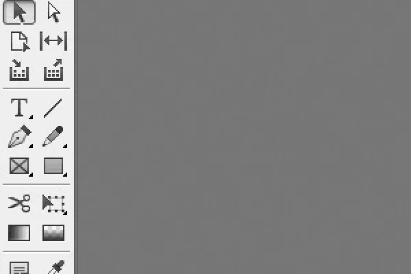 Atrankos įrankis programoje "InDesign