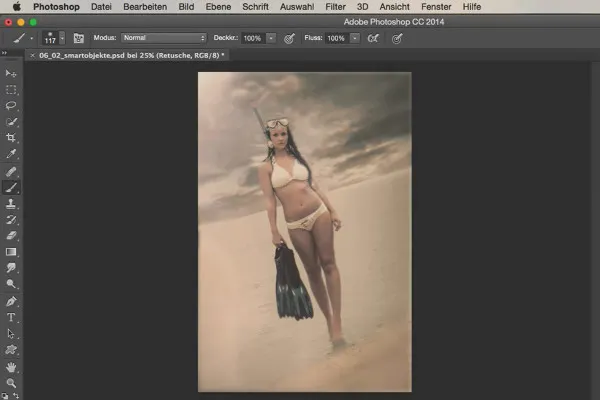 Išvaizda ir stiliai su „Photoshop“ - išmanieji objektai