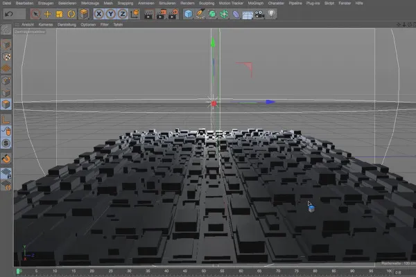 Cinema 4D – Šviesos nustatymas: 1.4 šviesos kryptis
