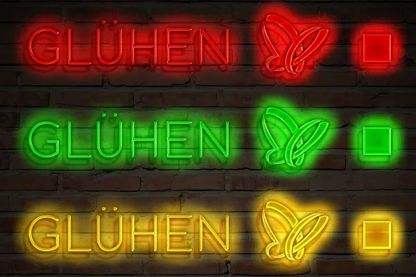 Neon-Styles für Photoshop: Effektvolles Glühen