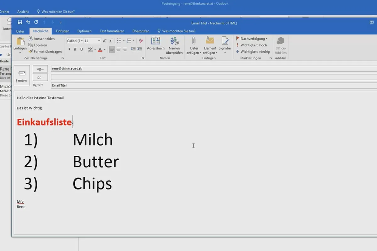 Mai bine în Outlook: Devino un erou al biroului - 05 Formatarea și decorarea unui email nou