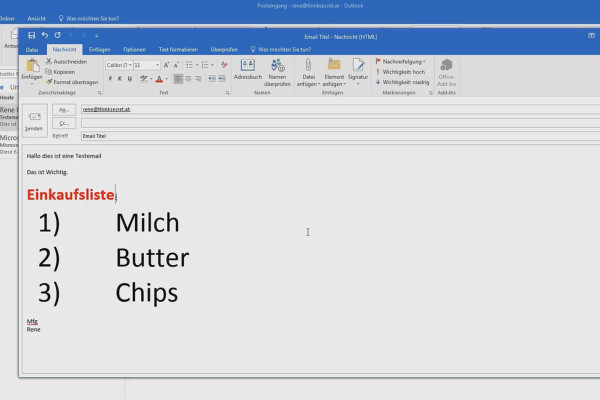 Bedre i Outlook: Bliv en Office-helt - 05 Formater og design ny e-mail
