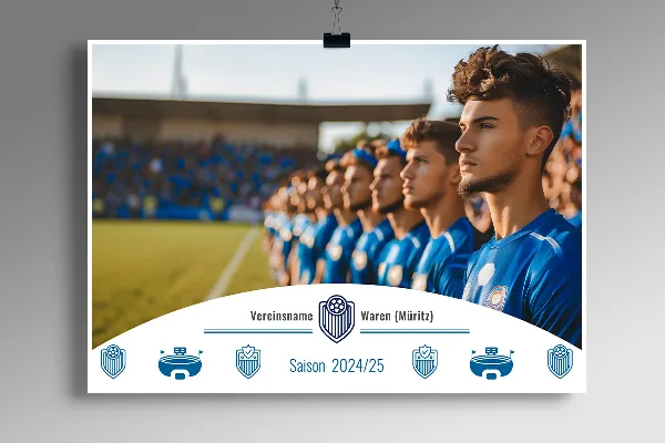 Ontwerp sjablonen voor jullie sportvereniging - Vol. 3: Teamfoto