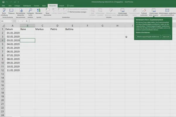Excel-Kurs für Controlling und Vertrieb: Sortimentsliste, Einheiten, Währung & Co – 2.4 Inhalte unterschiedlicher Arbeitsblätter vergleichen