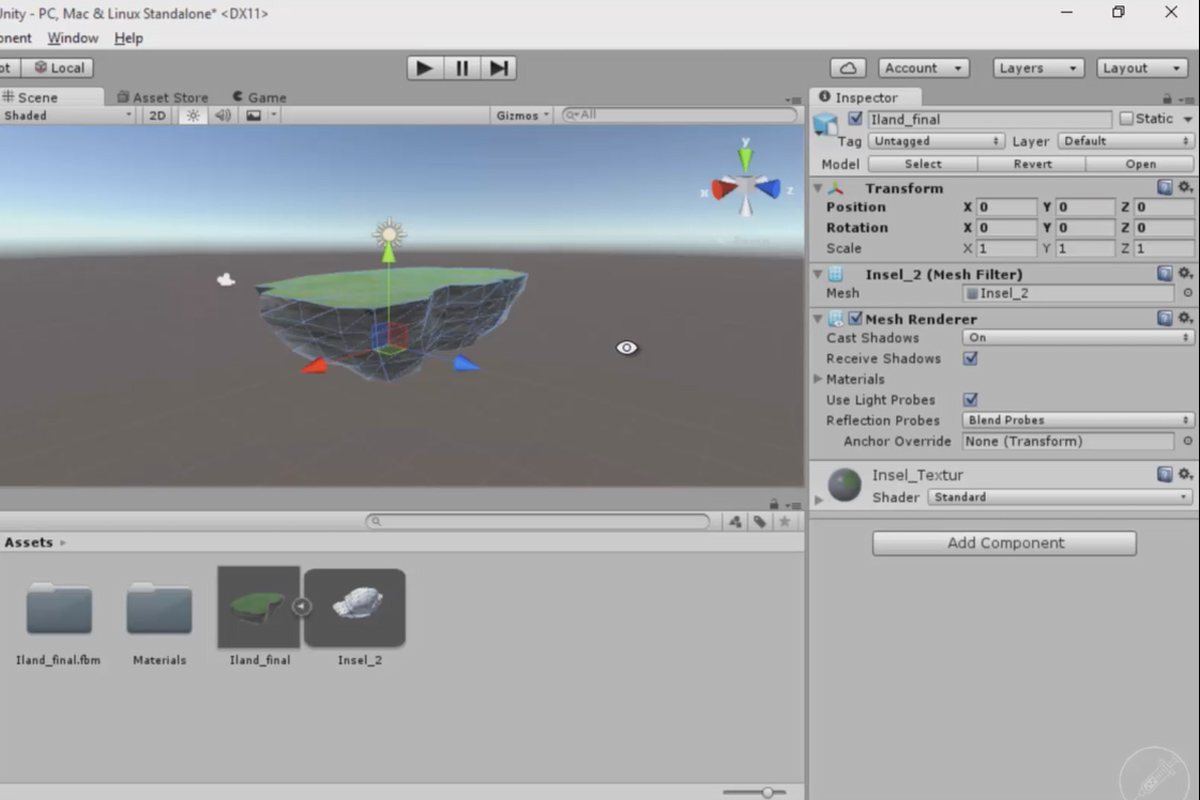 Vistas de arquitectura en 360° con Unity y Cinema 4D - 05 Exportación de modelos e importación de Unity